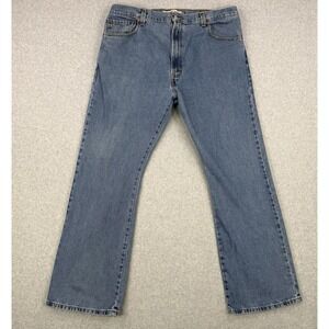 Vintage Levis Jeans Mens 40x32 Medium Wash 517 Boot Cut Western Cowboy Denim